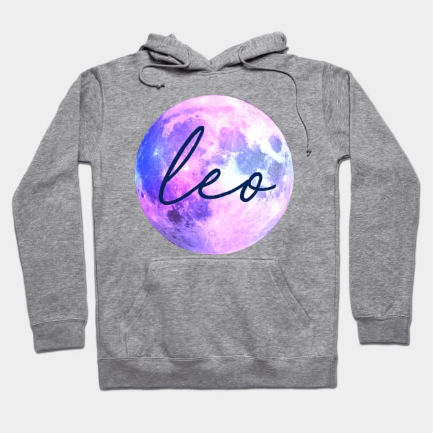 Leo Moon Quote Hoodie by aterkaderk